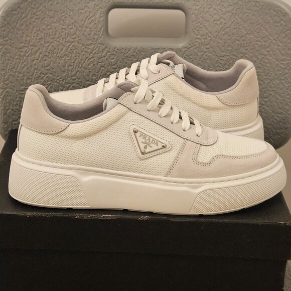 Prada Milano Shoes Size 8.5 For Men New - Picture 1 of 9